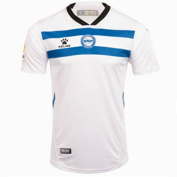 Tailandia Camiseta Deportivo Alavés Replica Segunda Ropa 2021/22